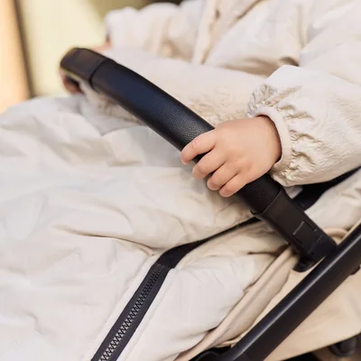 Voetenzak buggy/kinderwagen Embossed Sand