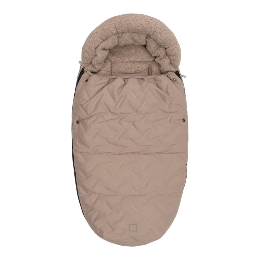 Voetenzak buggy/kinderwagen Embossed Milky Coffee