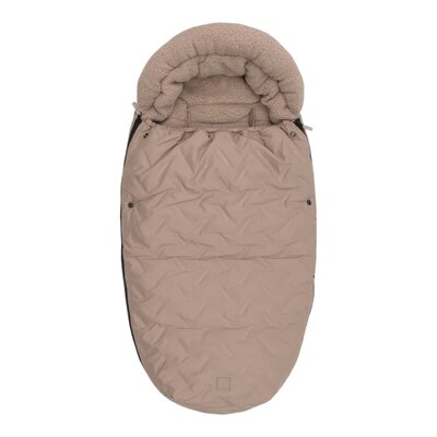 Voetenzak buggy/kinderwagen Embossed Milky Coffee