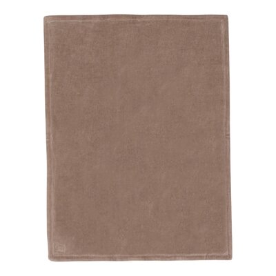 Deken Ledikant 100x150cm Box Knit - GOTS Milky Coffee