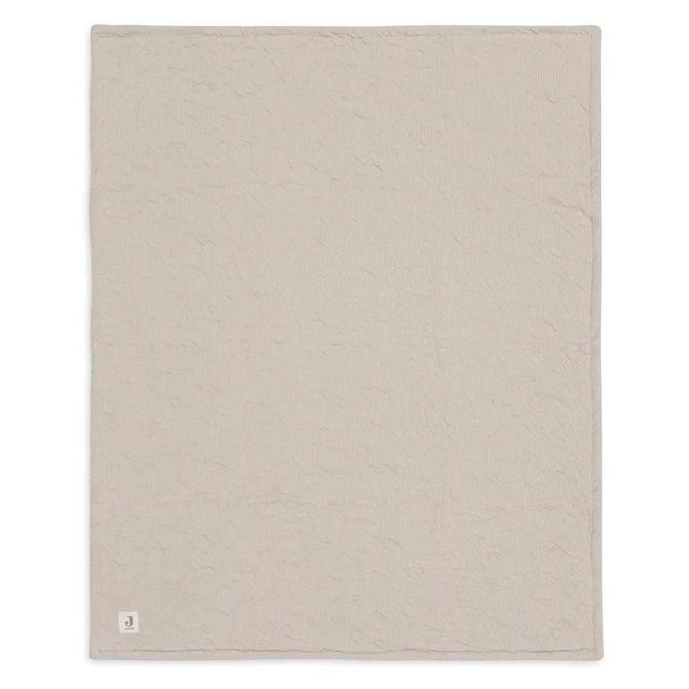 Deken Ledikant 100x150cm Soft Waves Nougat
