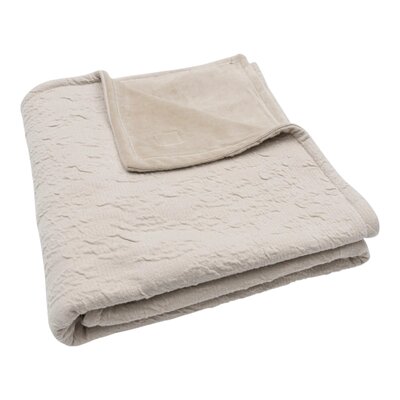 Deken Ledikant 100x150cm Soft Waves Nougat Deken Ledikant 100x150cm Soft Waves Nougat