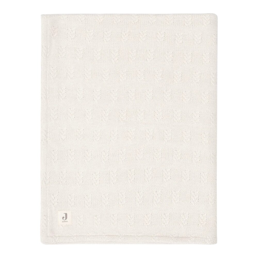 Deken Ledikant 100x150cm Grain Knit - Velvet Oatmeal Deken Ledikant 100x150cm Grain Knit - Velvet Oatmeal