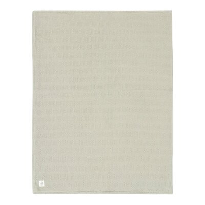 Deken Ledikant 100x150cm Grain Knit - Velvet Olive Green