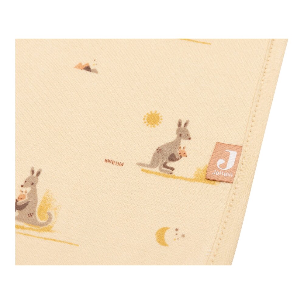 Deken Wieg Jersey 75x100cm - Kangaroots Deken Wieg Jersey 75x100cm - Kangaroots