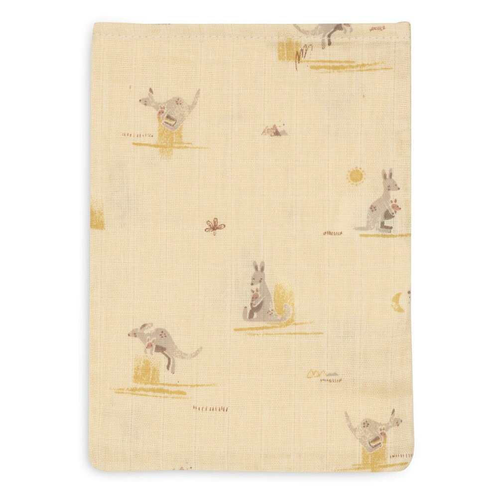 Hydrofiel Washandje 15x20cm - Kangaroots - 3 Stuks