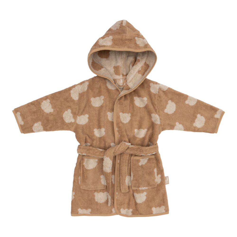 Badjas Badstof 1-2 jaar Jacquard - Teddy Bear Badjas Badstof 1-2 jaar Jacquard - Teddy Bear