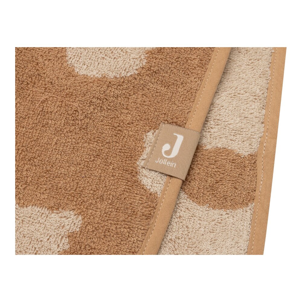 Badponcho Badstof Jacquard Reversible - Teddy Bear