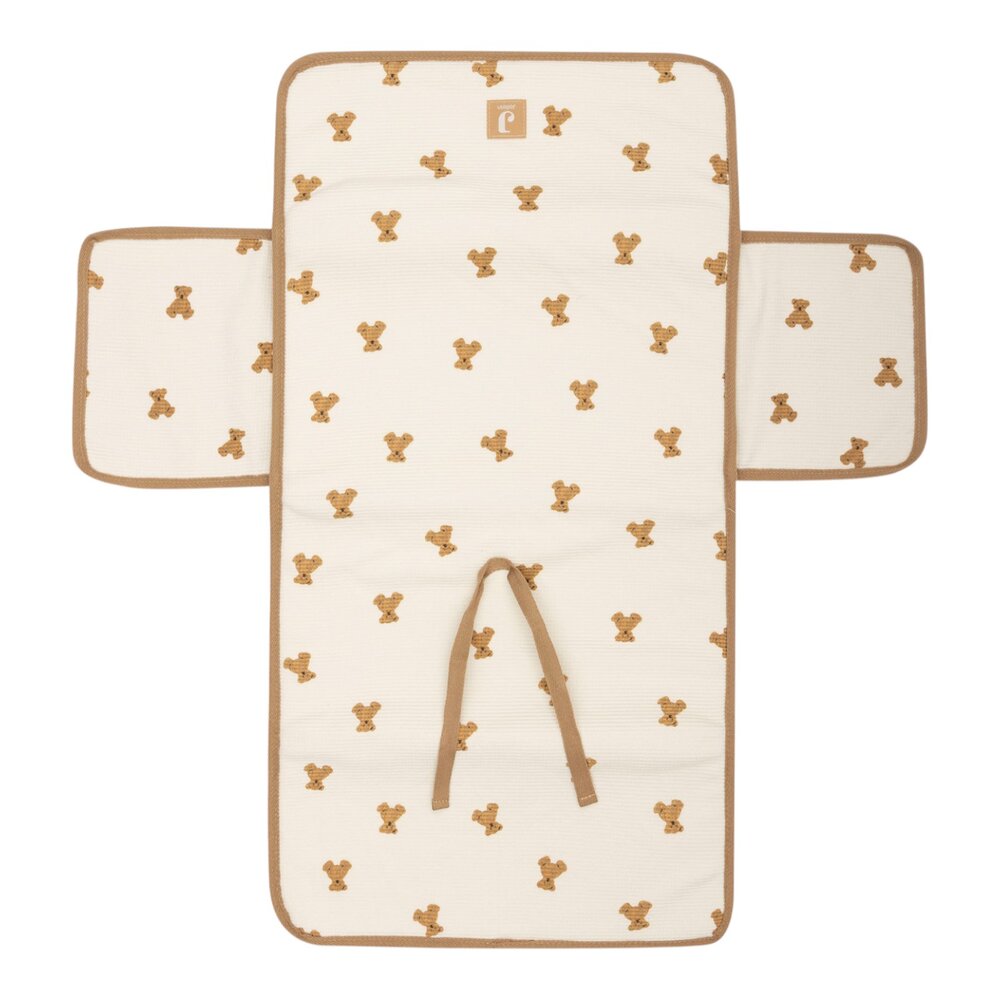 Verschoningsmat Little Waffle - Mini Teddy Bear