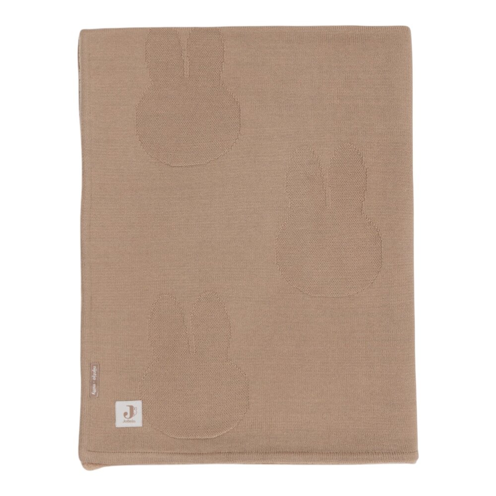 Deken Ledikant 100x150cm Miffy - Velvet Biscuit