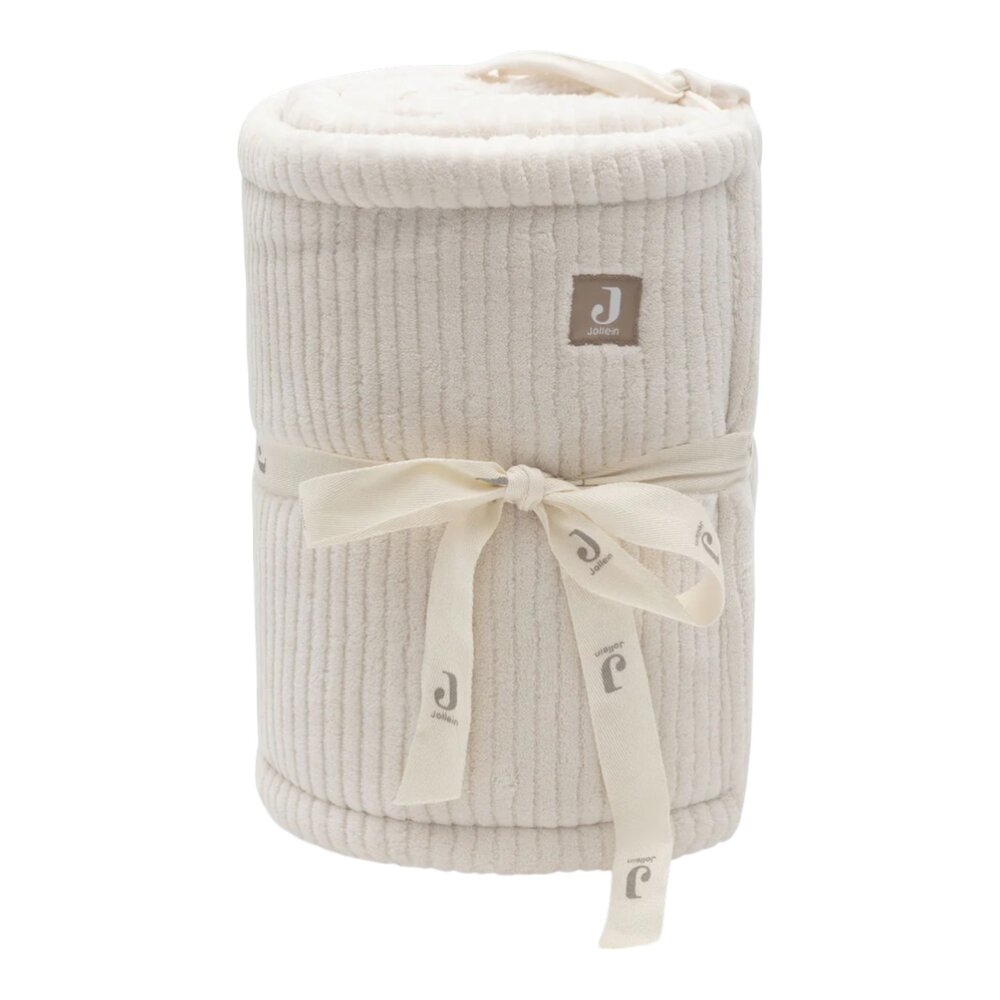 Boxbumper 180x30cm Cloudy Rib Oatmeal