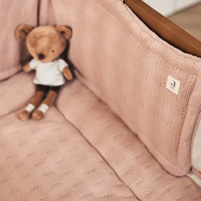 Boxkleed 75x95cm Grain Knit Wild Rose