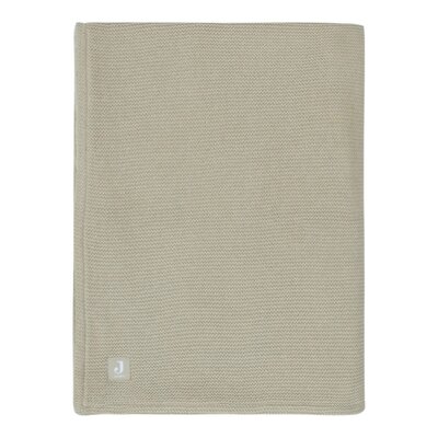 Deken Ledikant 100x150cm Basic Knit Olive Green Deken Ledikant 100x150cm Basic Knit Olive Green