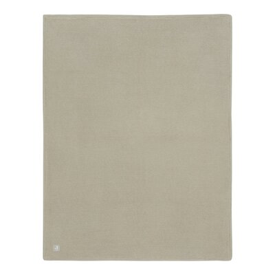 Deken Ledikant 100x150cm Basic Knit Olive Green Deken Ledikant 100x150cm Basic Knit Olive Green