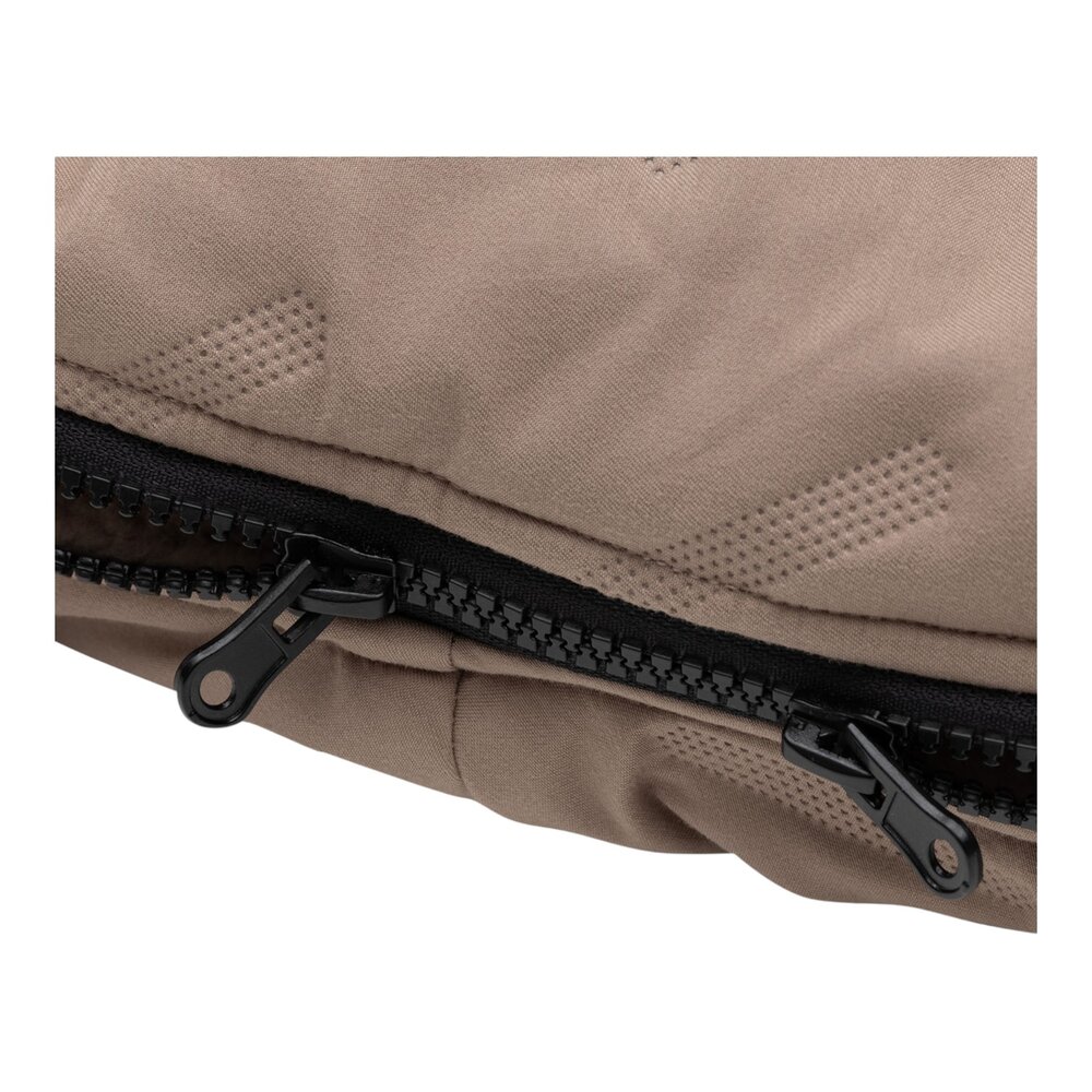 Voetenzak groep 0+ 3/5 punts gordel Cloudy Rib Milky Coffee Voetenzak groep 0+ 3/5 punts gordel Cloudy Rib Milky Coffee