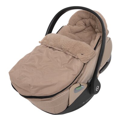 Voetenzak groep 0+ 3/5 punts gordel Cloudy Rib Milky Coffee Voetenzak groep 0+ 3/5 punts gordel Cloudy Rib Milky Coffee