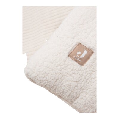 Boxkleed 100x100cm Cloudy Rib Oatmeal