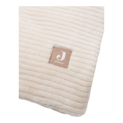 Boxkleed 100x100cm Cloudy Rib Oatmeal