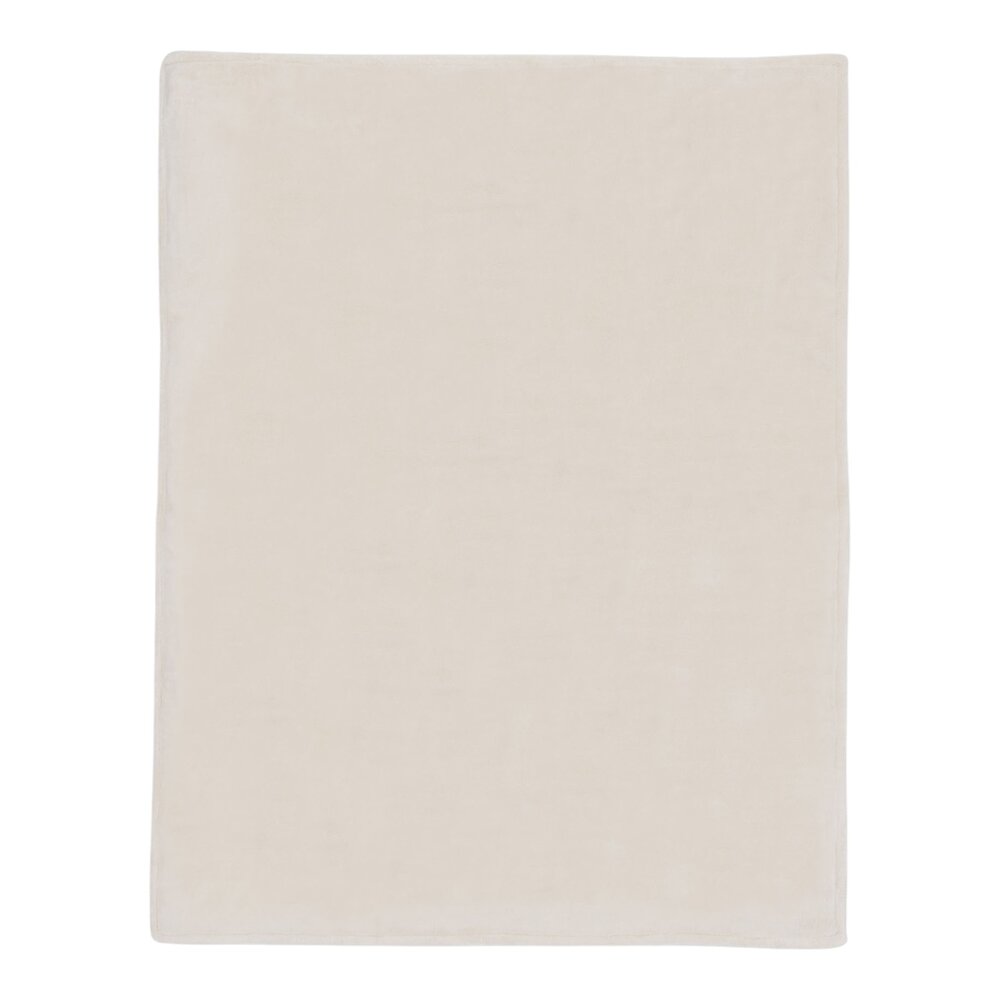 Deken Ledikant 100x150cm Basic Knit - Velvet Oatmeal