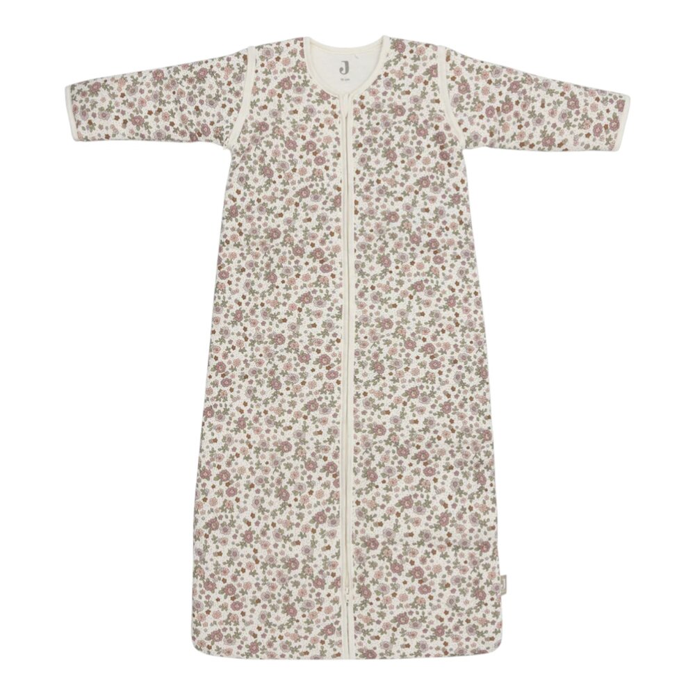 Baby Slaapzak met Afritsbare Mouw 70cm Retro Flower - Baby Slaapzak met Afritsbare Mouw 70cm Retro Flower -