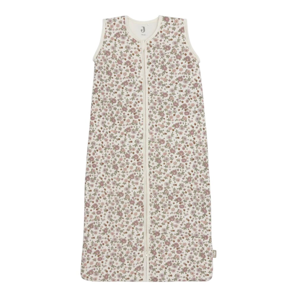 Baby Slaapzak met Afritsbare Mouw 70cm Retro Flower - Baby Slaapzak met Afritsbare Mouw 70cm Retro Flower -