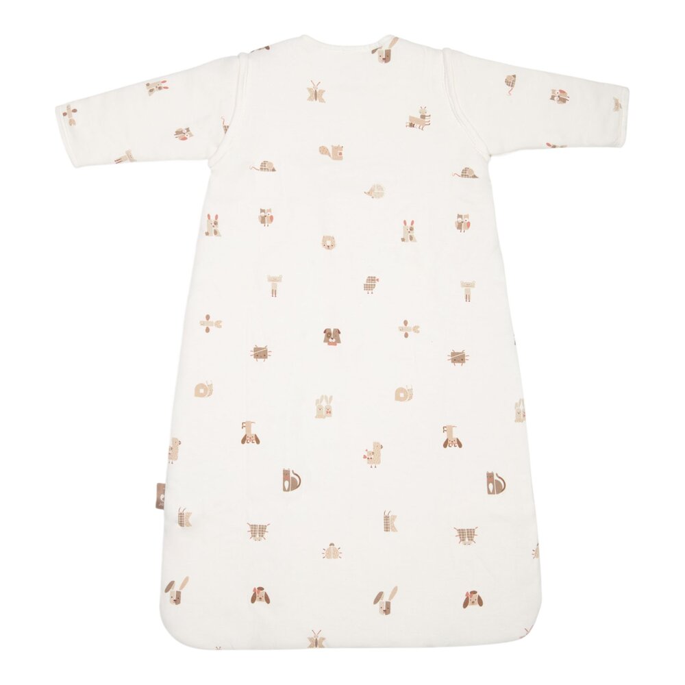 Baby Slaapzak met Afritsbare Mouw 70cm - Animal Friends Baby Slaapzak met Afritsbare Mouw 70cm - Animal Friends