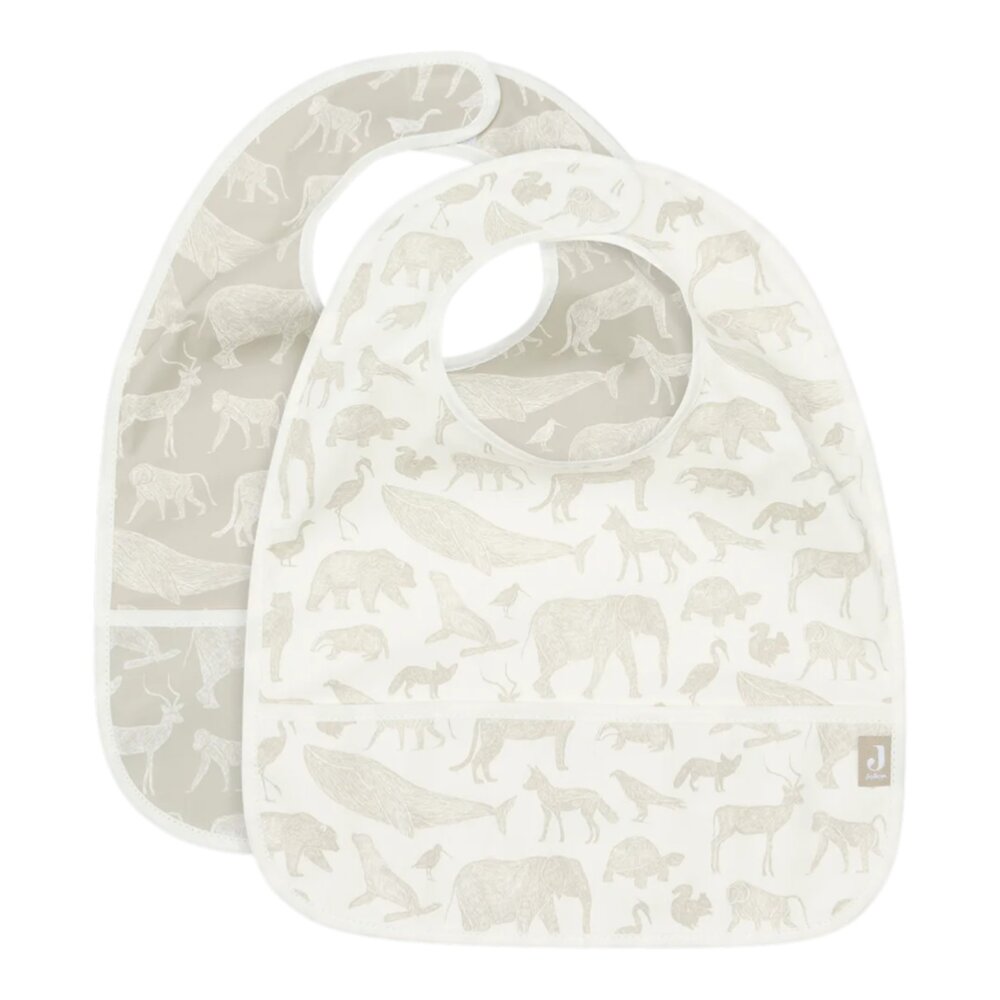 Slab Waterproof Animals - 2 Stuks Olive Green