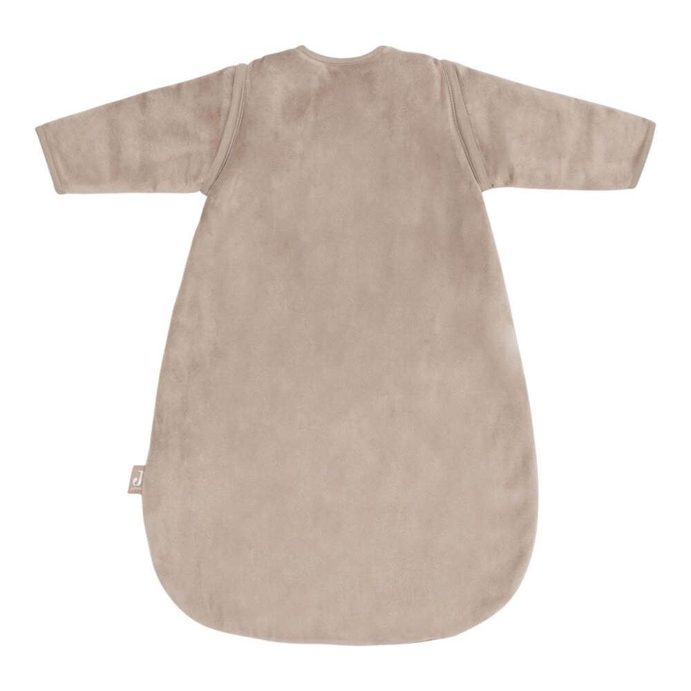 Baby Slaapzak met Afritsbare Mouw Rond 60cm Velvet Milky Coffee Baby Slaapzak met Afritsbare Mouw Rond 60cm Velvet Milky Coffee