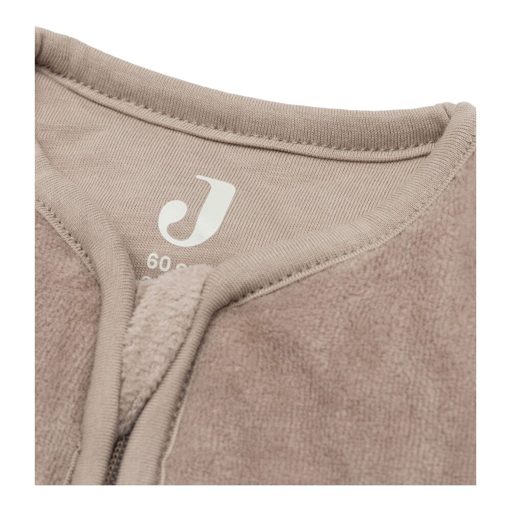 Baby Slaapzak met Afritsbare Mouw Rond 60cm Velvet Milky Coffee Baby Slaapzak met Afritsbare Mouw Rond 60cm Velvet Milky Coffee