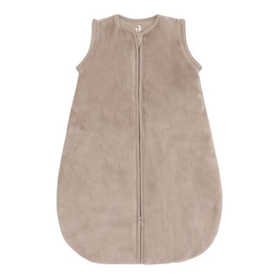Baby Slaapzak met Afritsbare Mouw Rond 60cm Velvet Milky Coffee Baby Slaapzak met Afritsbare Mouw Rond 60cm Velvet Milky Coffee