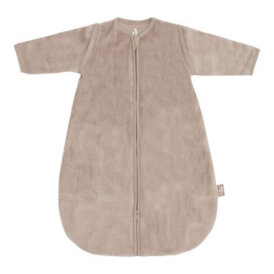 Baby Slaapzak met Afritsbare Mouw Rond 60cm Velvet Milky Coffee Baby Slaapzak met Afritsbare Mouw Rond 60cm Velvet Milky Coffee
