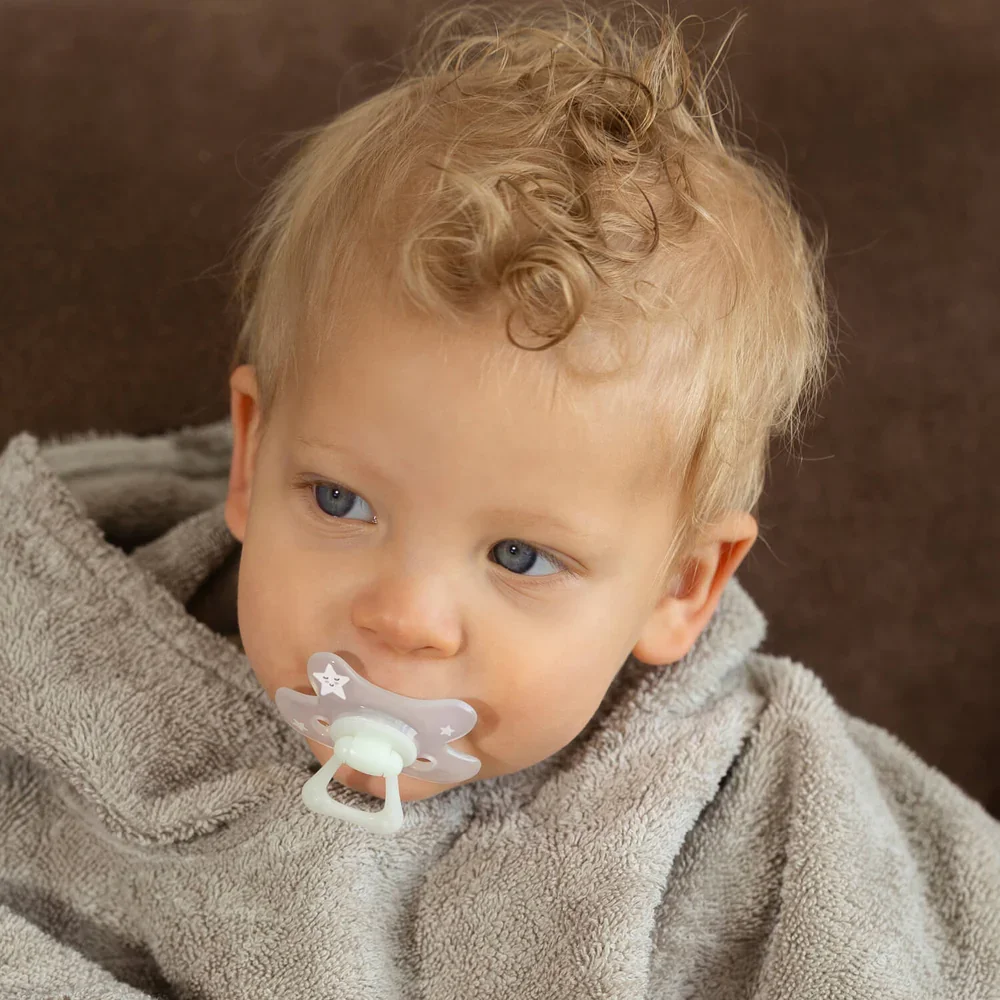 Fopspeen dental +12m nacht Munt