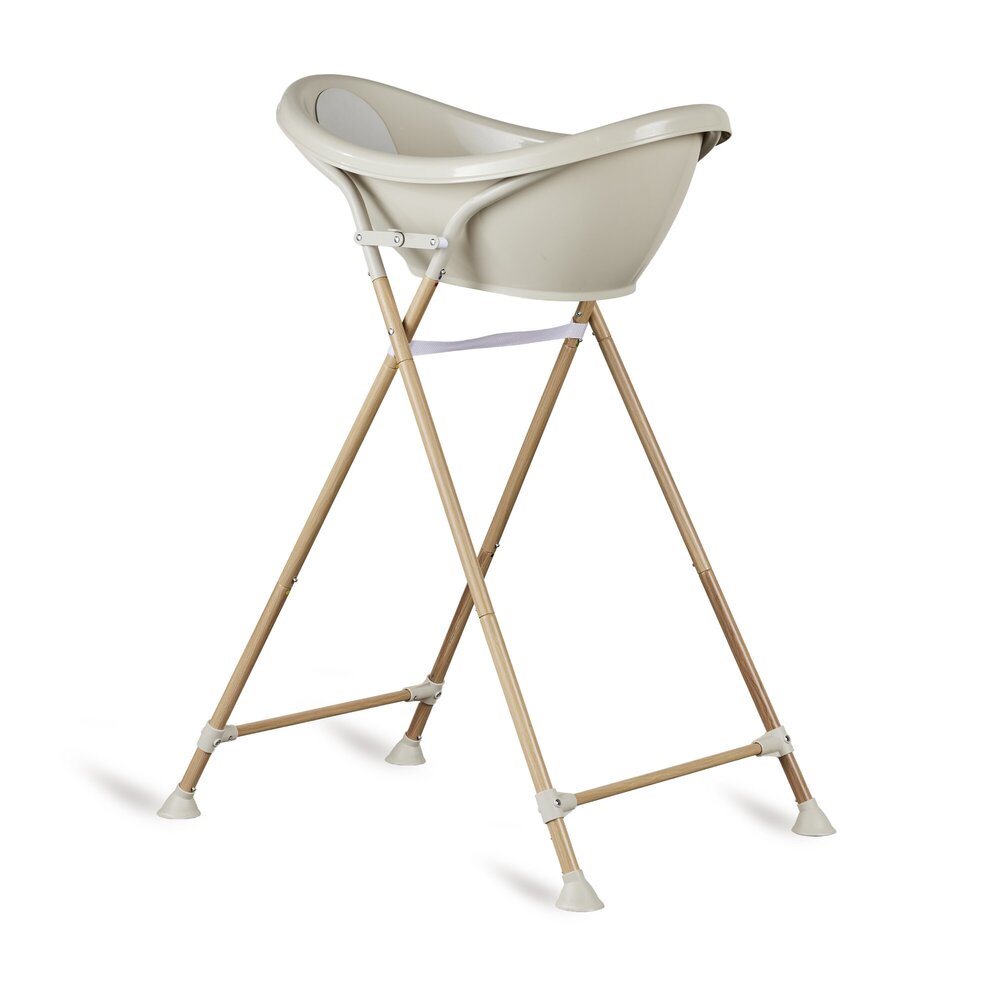 Badje clay + staander Naturel/clay