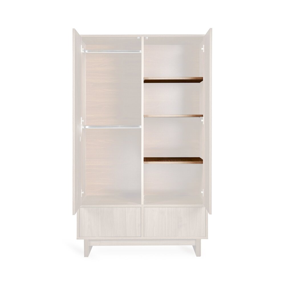 3 leggers kast Kyo Walnut