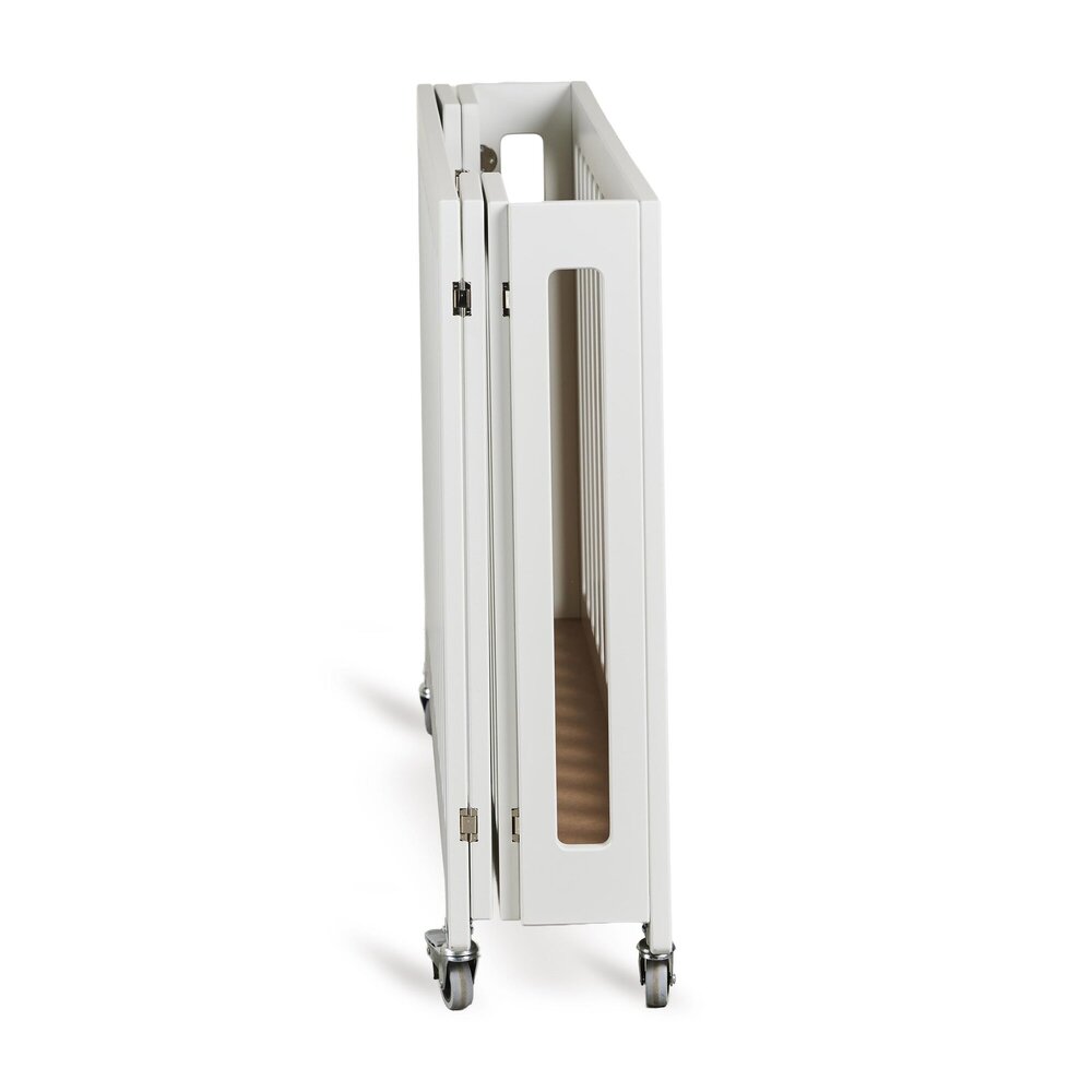 Opvouwbaar bed 120 x 60 cm White