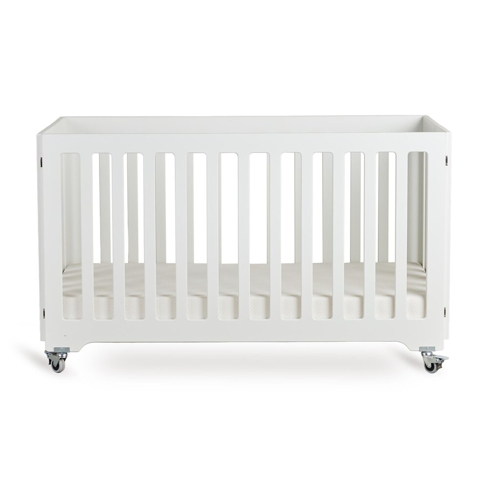 Opvouwbaar bed 120 x 60 cm White