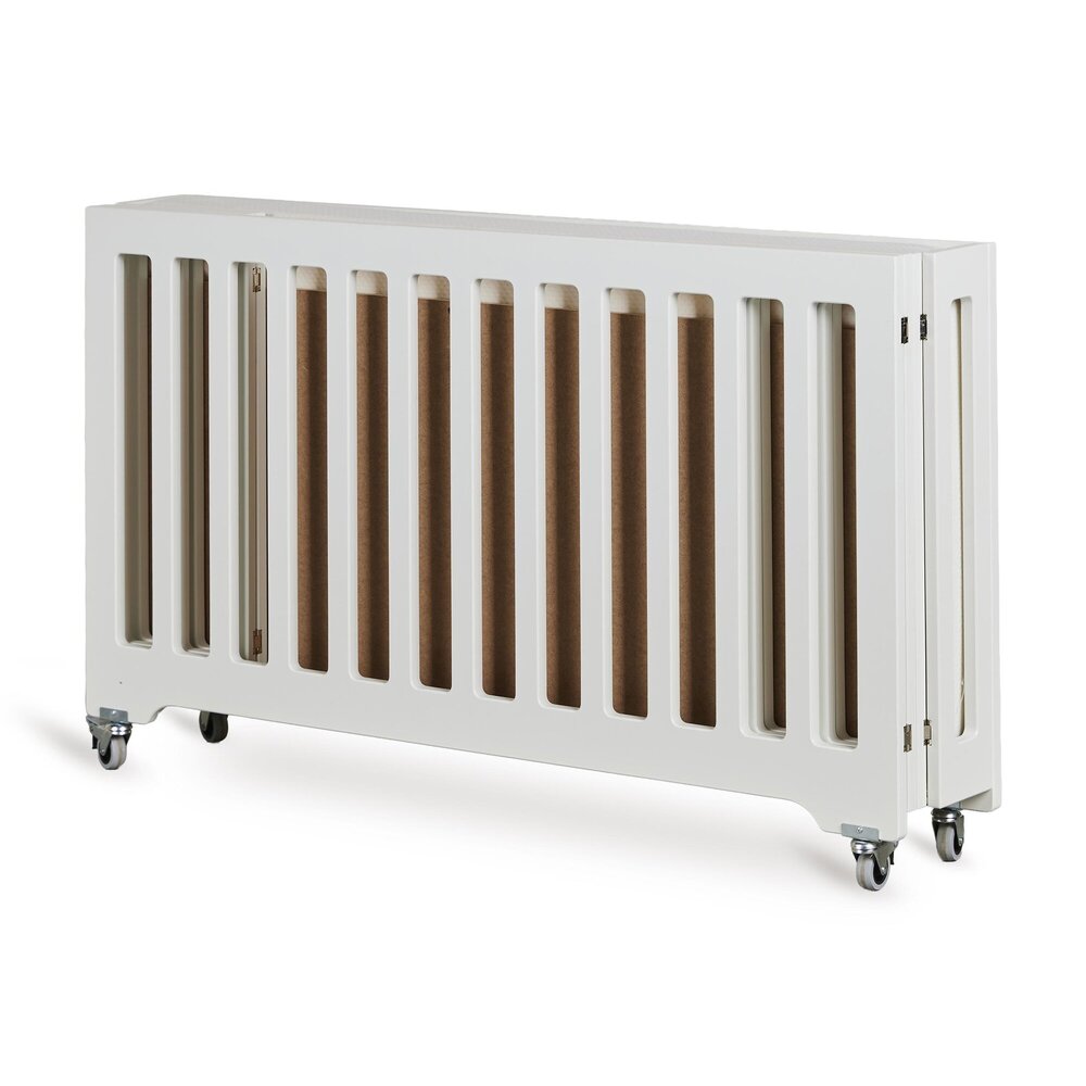 Opvouwbaar bed 120 x 60 cm White