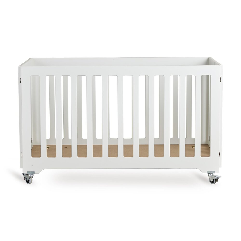 Opvouwbaar bed 120 x 60 cm White