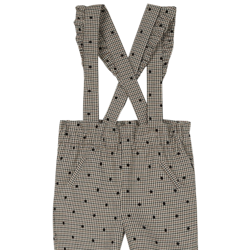 Short camel met bretellen Camel