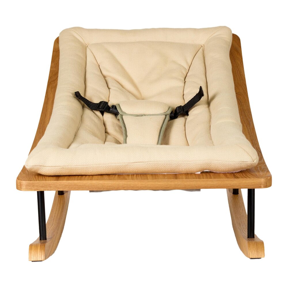 Rocking baby bouncer Beige Rocking baby bouncer Beige