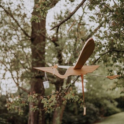 Mobile bird-pelican xl - naturel