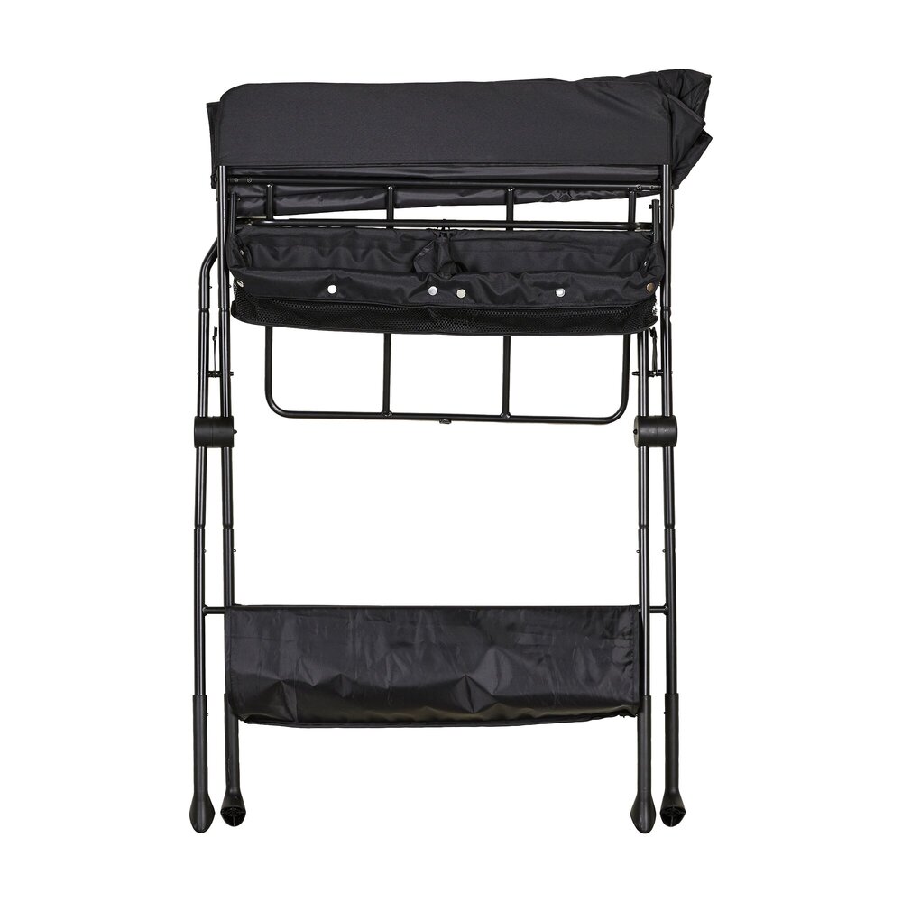 Luiertafel opvouwbaar Black