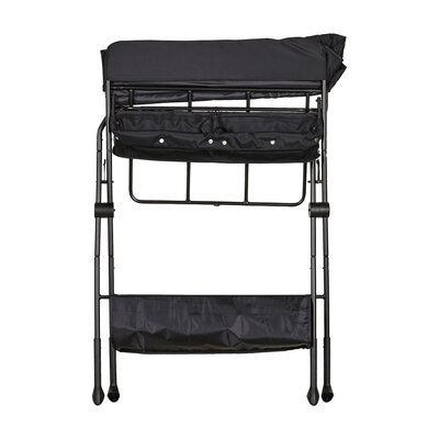 Luiertafel opvouwbaar Black