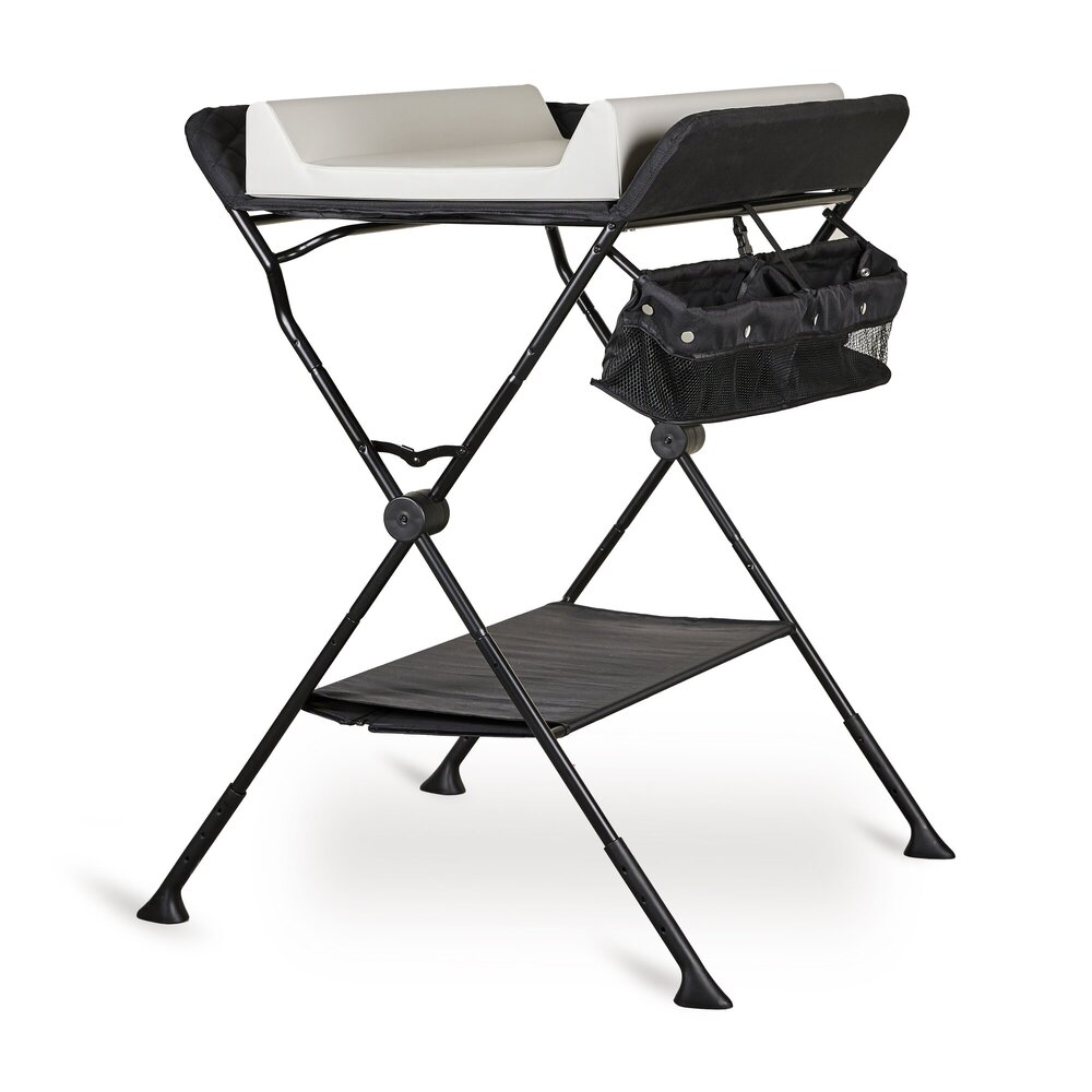 Luiertafel opvouwbaar Black