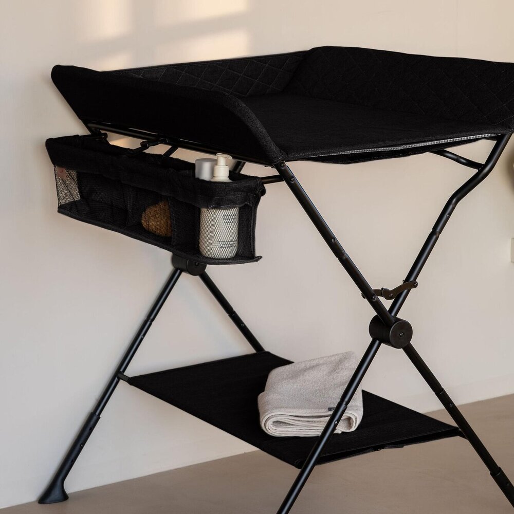 Luiertafel opvouwbaar Black
