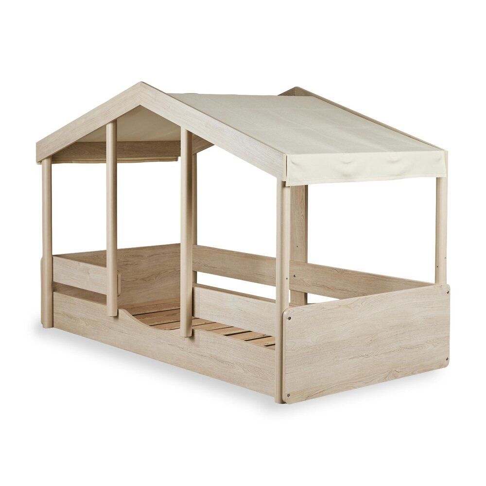 Montessori bed - 90x200 cm - roof Butter