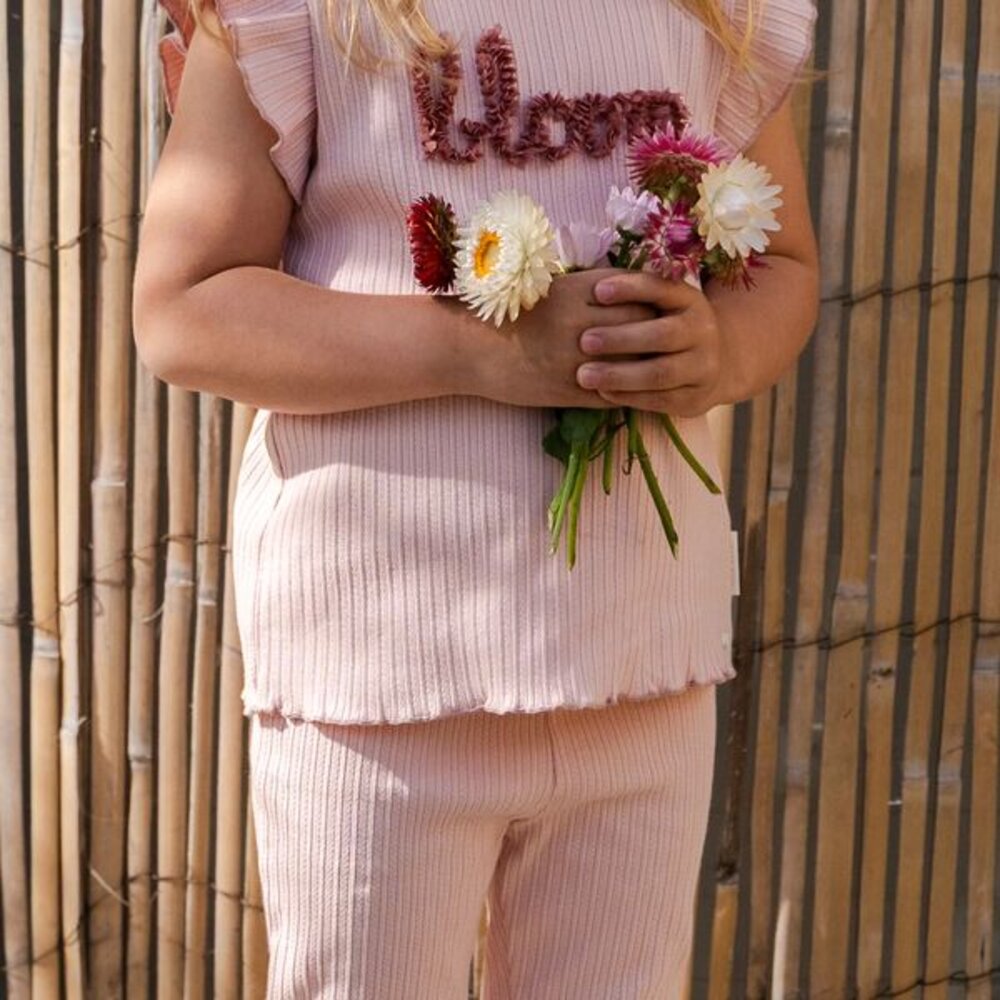 T-shirt mouwloos Fairy Pink 