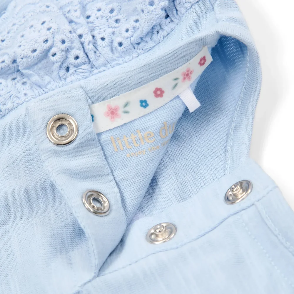 T-shirt korte mouwen Sky blue