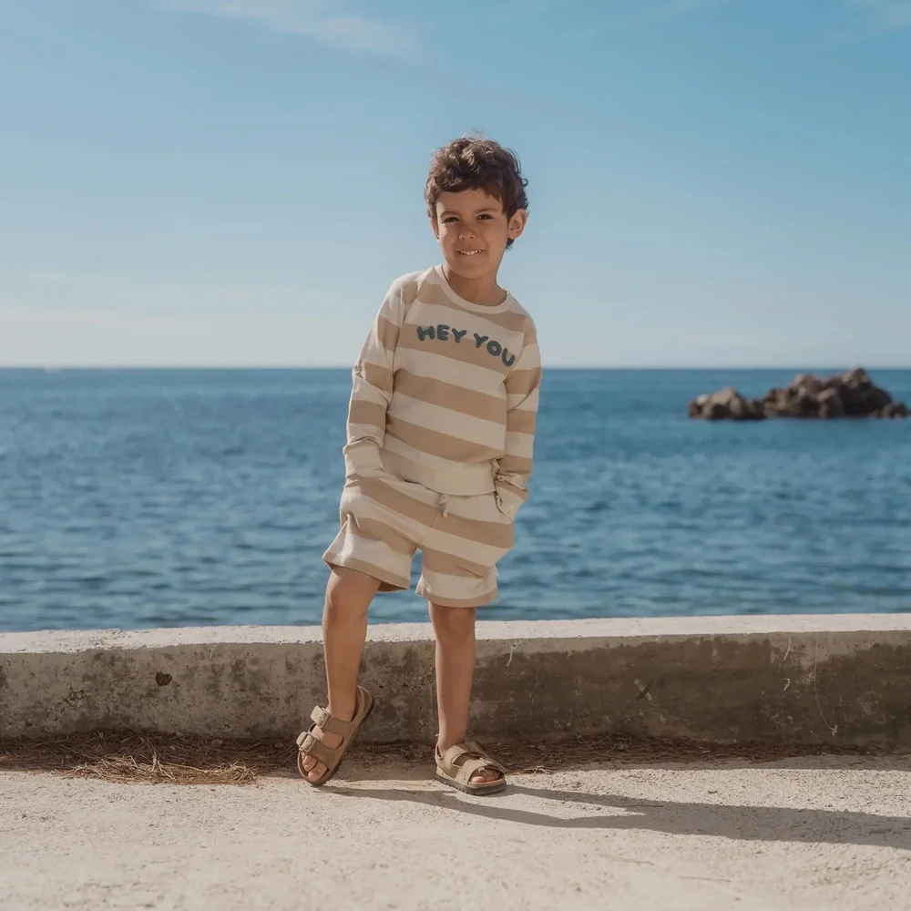 Sweater Biscuit Stripe