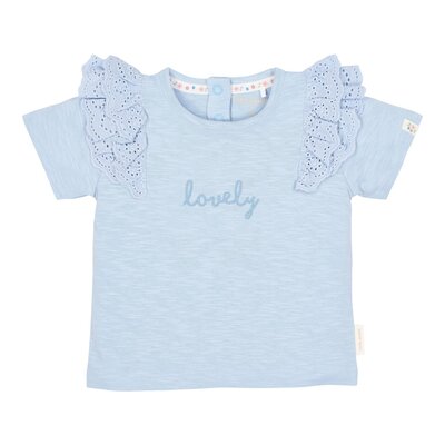 T-shirt korte mouwen Sky blue
